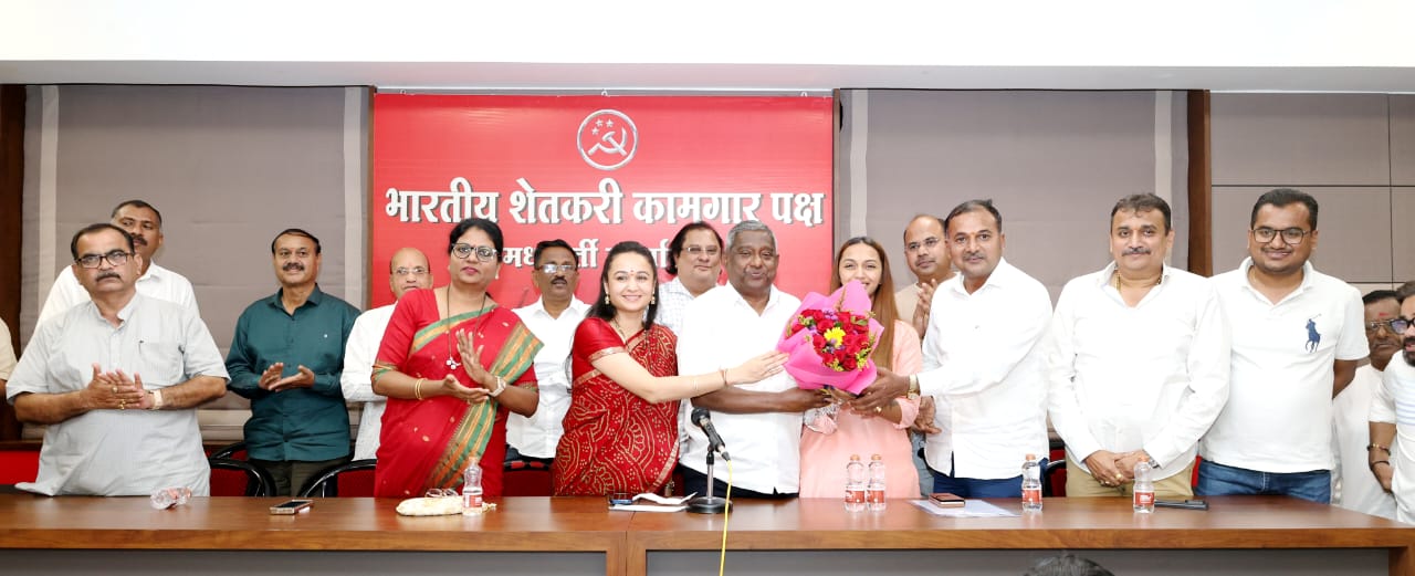 शेकाप काँग्रेस आघाडीकडून नगराध्यक्ष पदासाठी अक्षया नाईक यांची उमेदवारी जाहीर