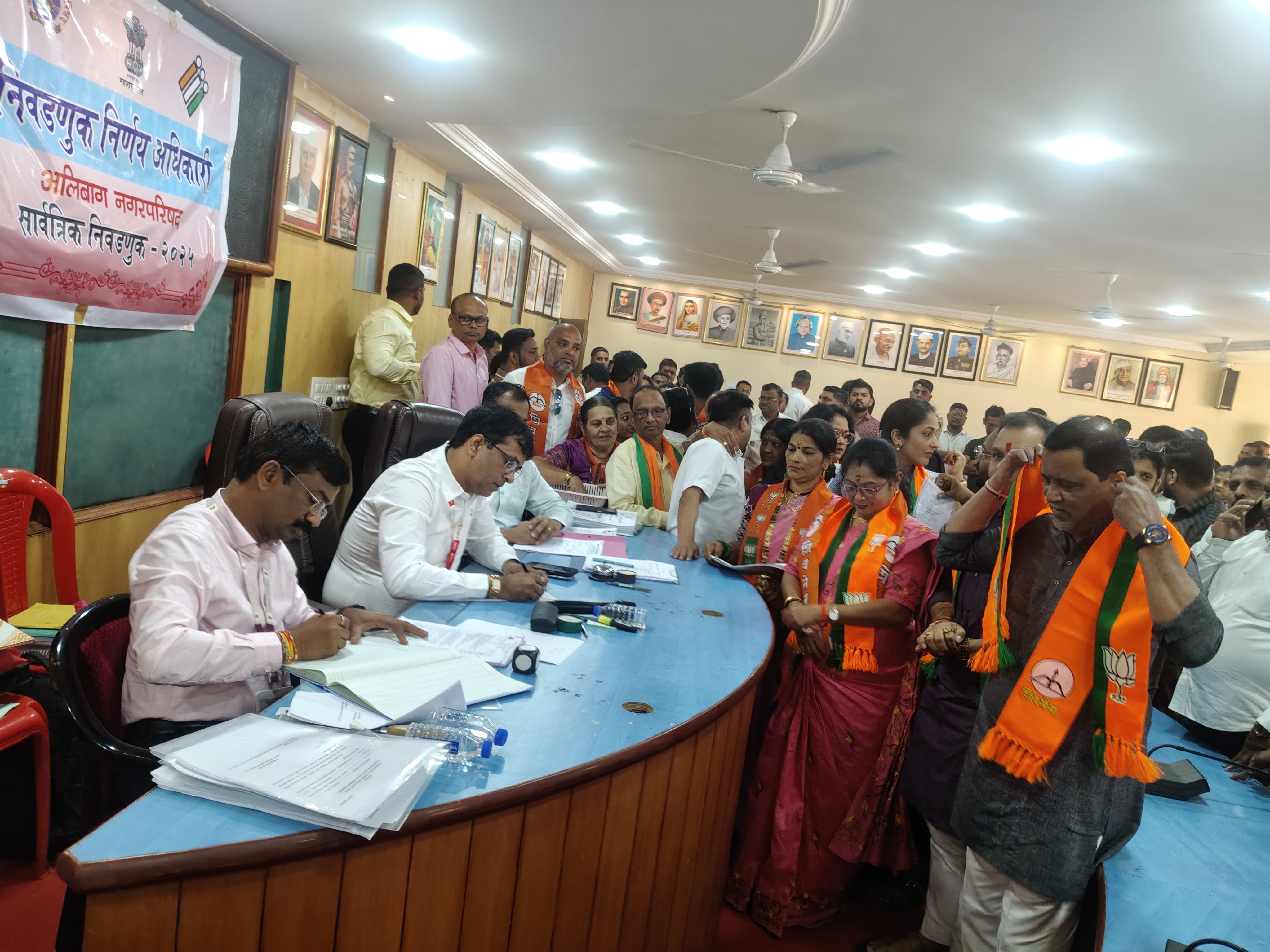 नगरपरिषद निवडणूक रायगड जिल्ह्यात ९५९ अर्ज दाखल