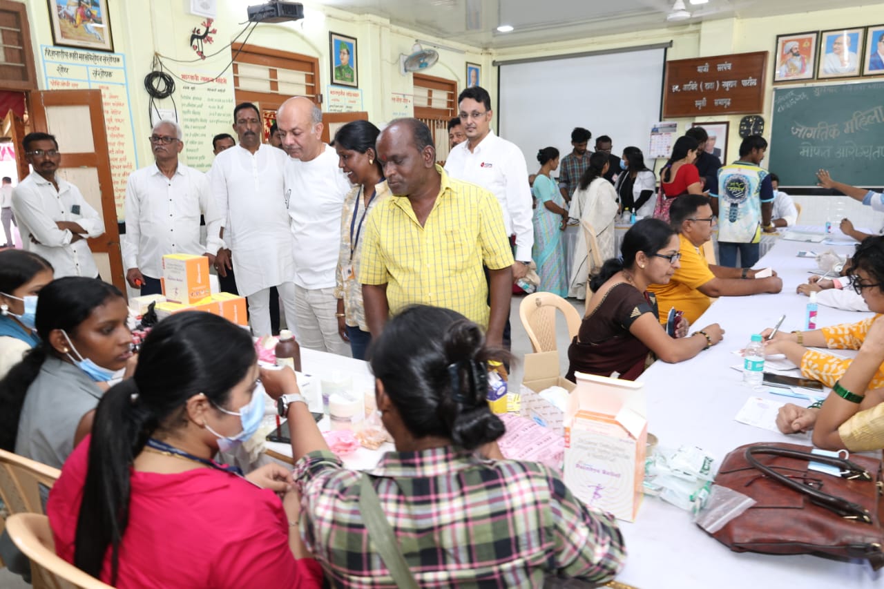 झिराड येथे मोफत आरोग्य तपासणी शिबिर संपन्न