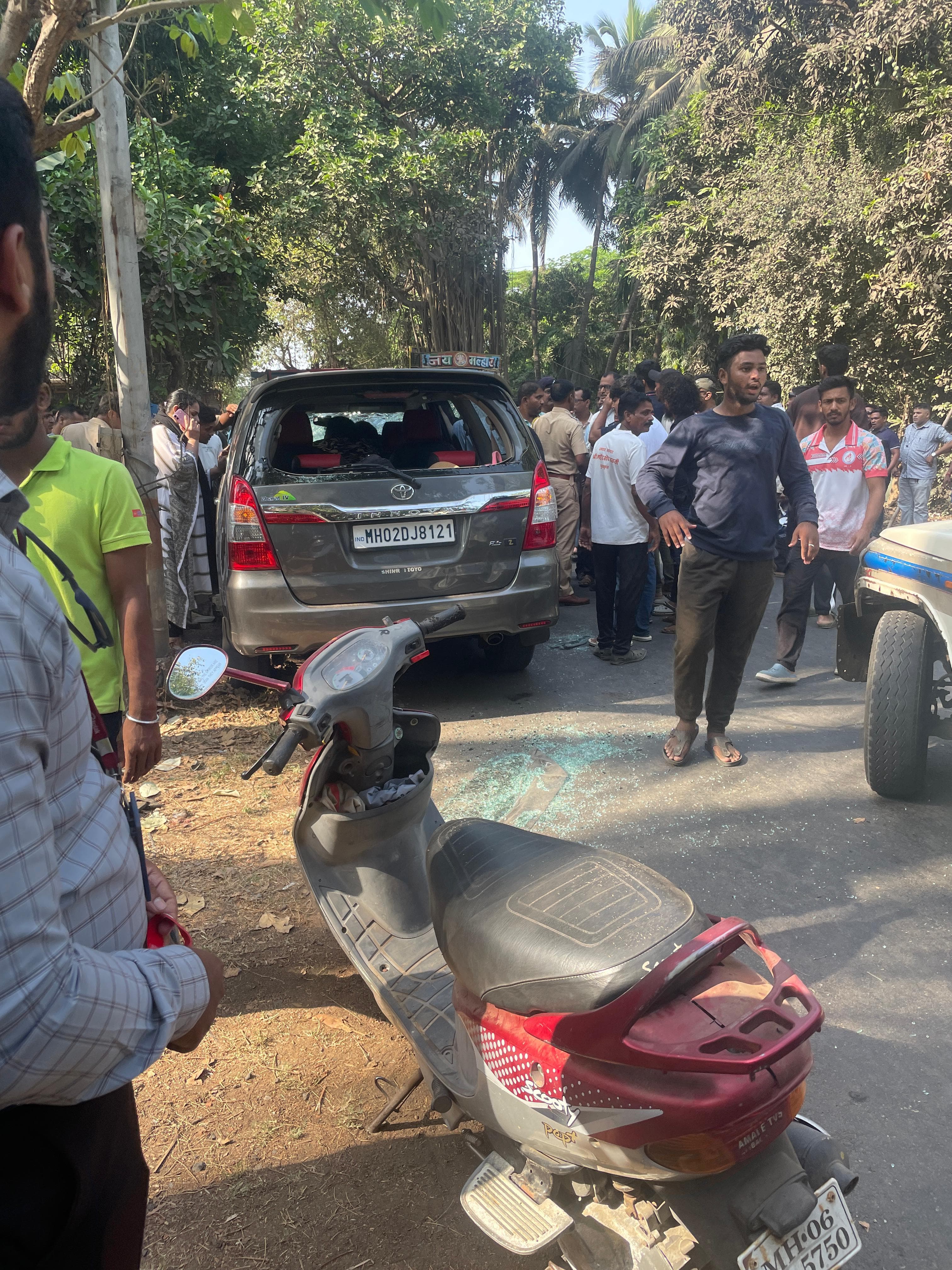 अलिबाग रेवस मार्गावर अपघातात पती-पत्नीचा मृत्यू