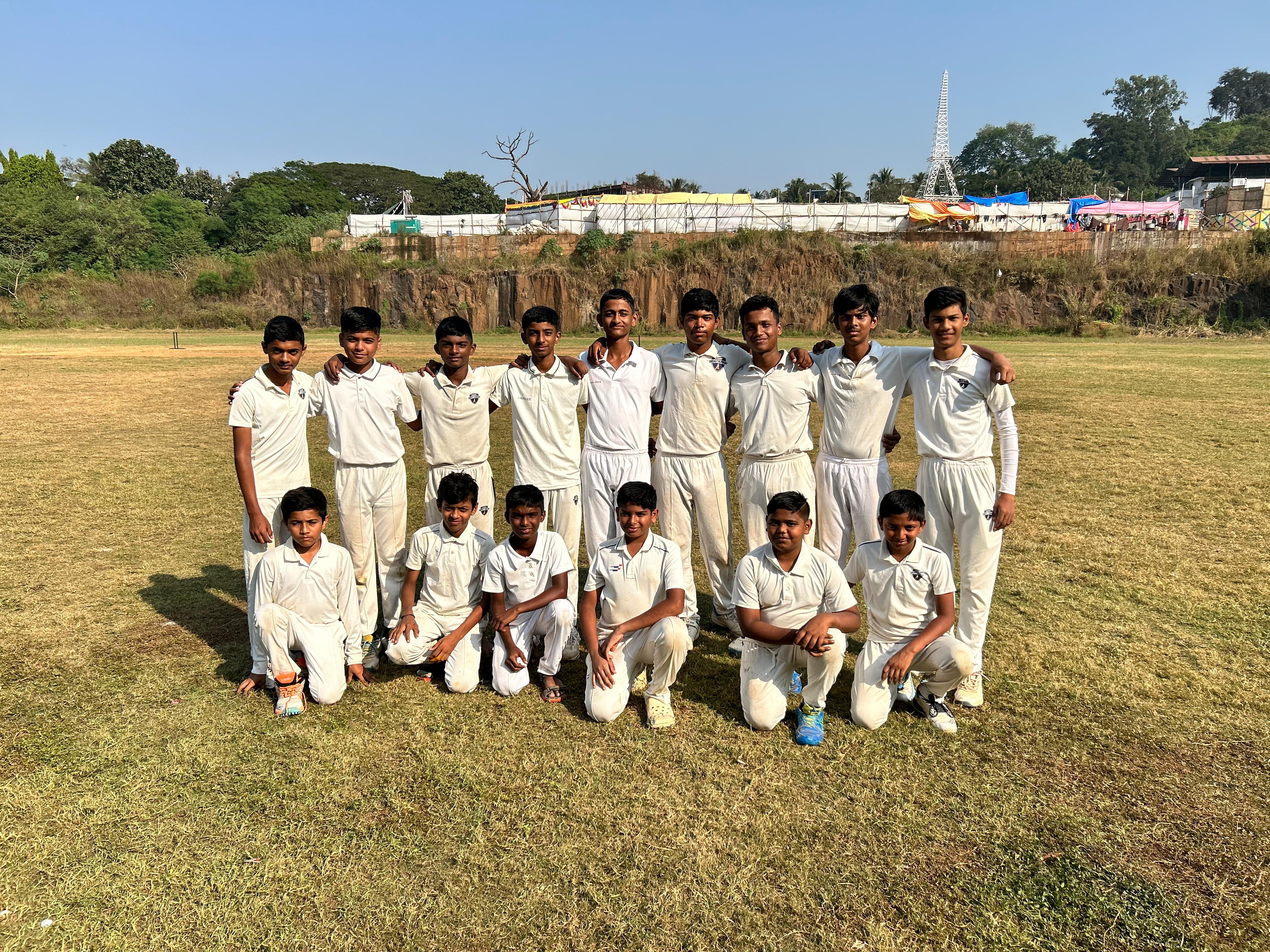 जगदीश क्रिकेट अकॅडमी अलिबाग संघाचा अंतिम फेरीत प्रवेश.