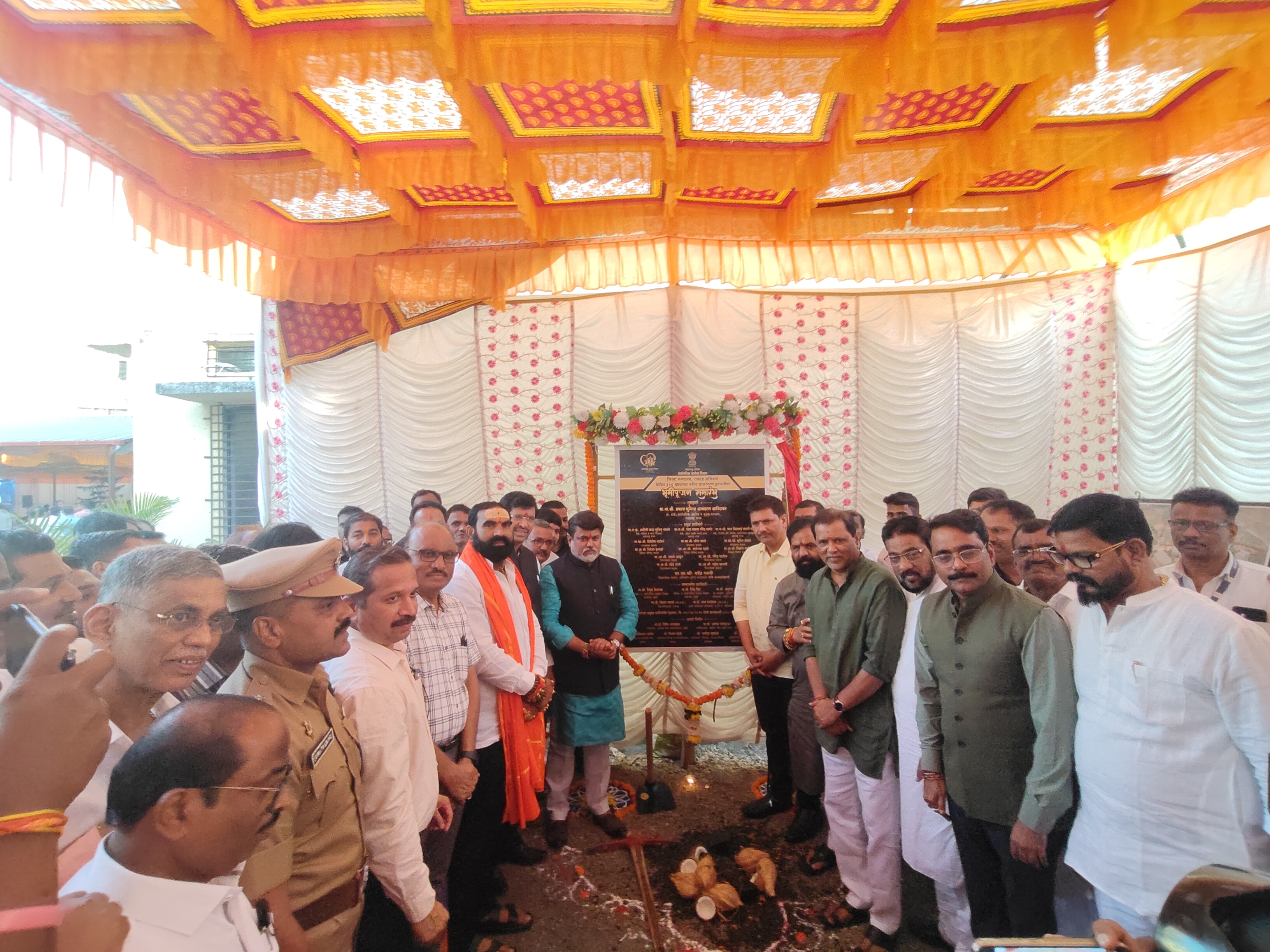 जिल्हा रुग्णालय नूतन इमारत भूमिपूजन सोहळा संपन्न